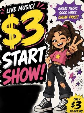 3 dollar starts